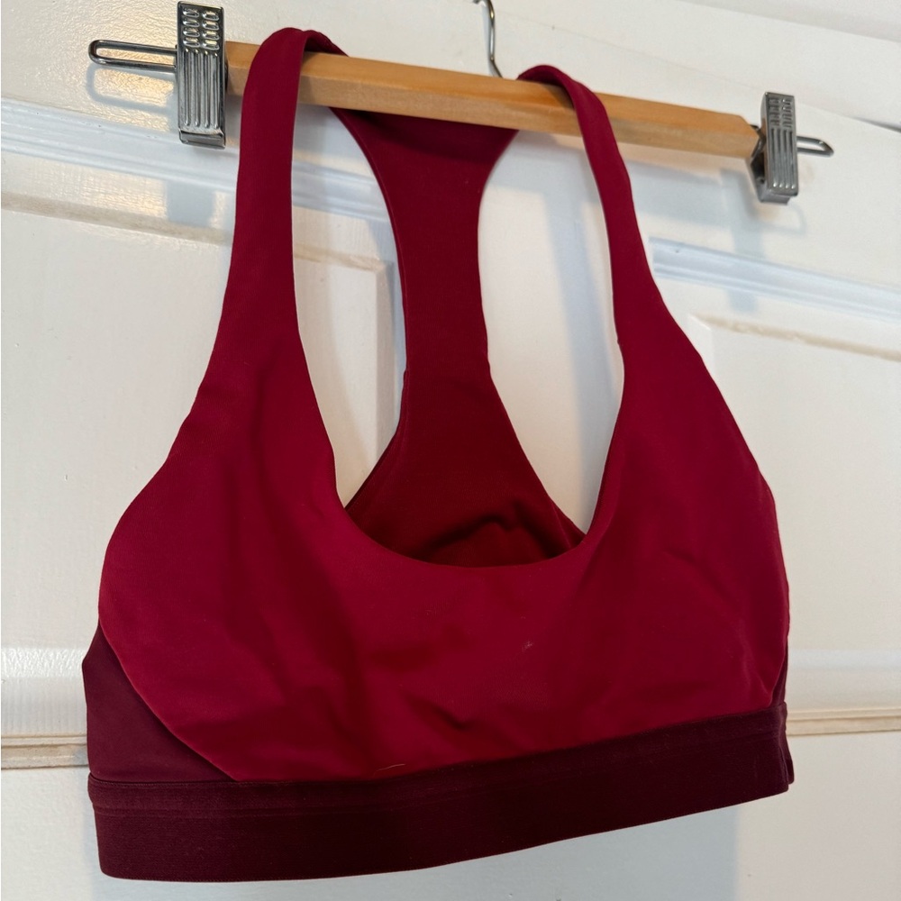 Lululemon Red Sports Bra Size 2